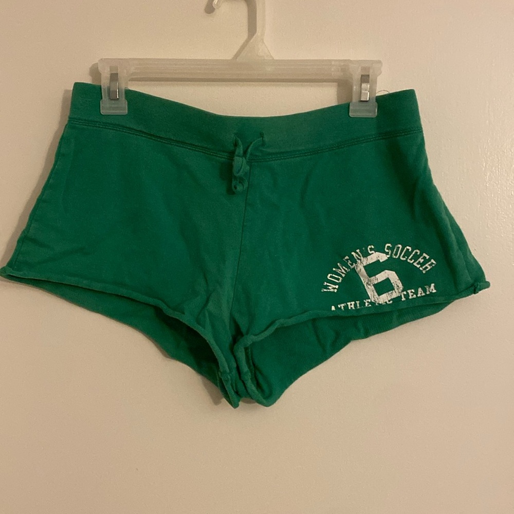 Green Sleep Short shorts